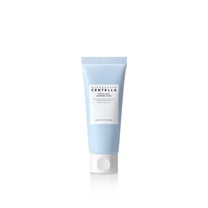 SKIN1004 Hyalu-CICA Paquete para dormir 3.38 fl.oz, 100ml Melatonina Ácido hialurónico Extracto de Centella Asiática Húmedo y revitalización - 1