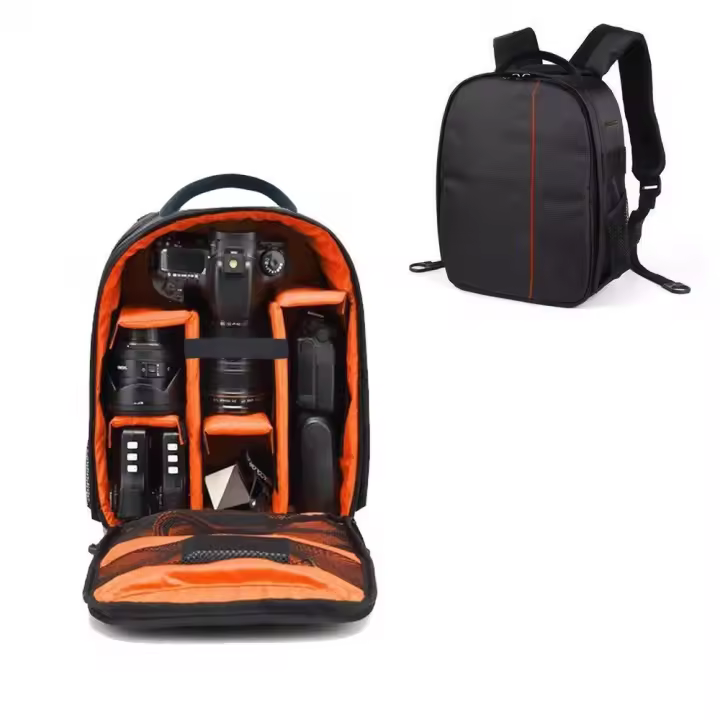Mochila para Cámara SLR Estuche de Cámara para Computadora Bolsa de Fotografía Bolsa de Almacenamiento para Cámara Digital SLR Lente DSLR - 1