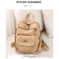 Mochila Antirrobo Impermeable para Mujer, bolso de Cuero PU, Hombro informal, Gran para Viaje, Trabajo y Escuela - details 8