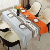 Tablecloth cover tablecloth waterproof, oil-proof and anti-slip tablecloth 4/6/8/10 seats - details 9
