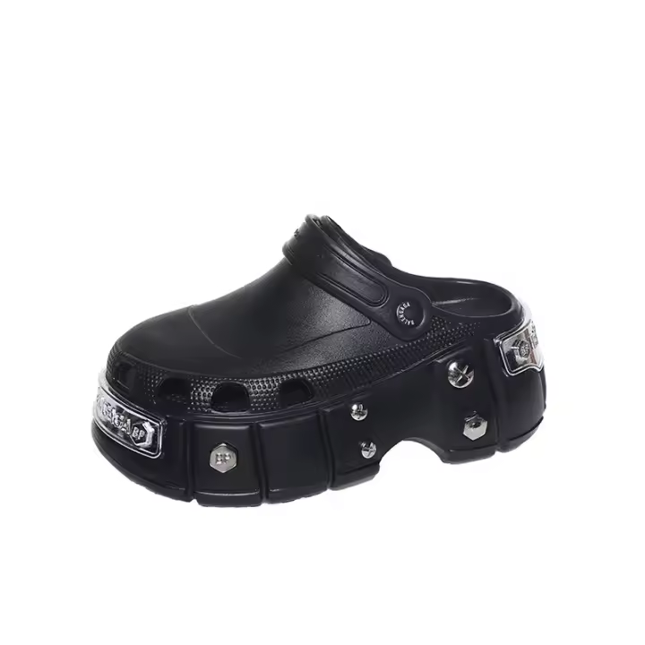 Sandalias de Plataforma para Mujer 2025 Zapatillas de Verano para Mujer Moda de Tacón Plano - 1