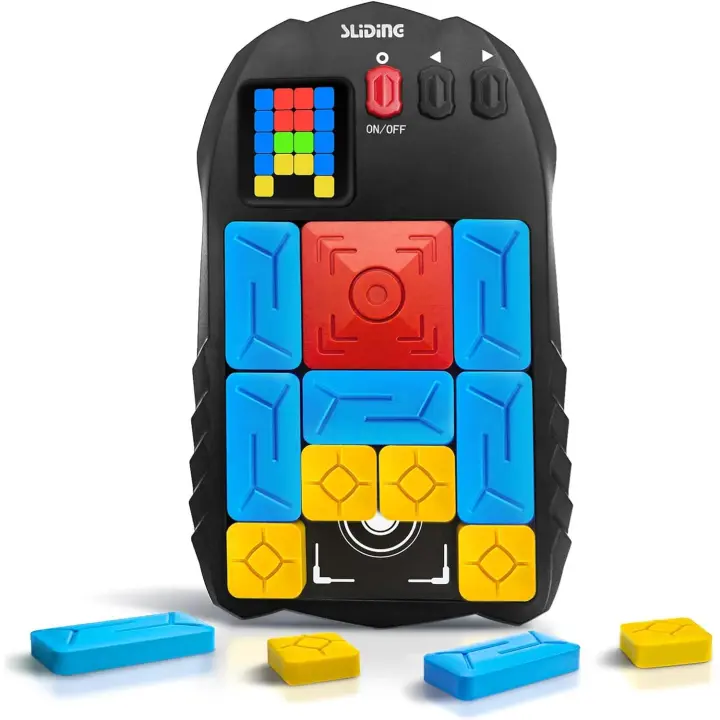 Super Slide Puzzles, con más de 500 niveles de juego electrónico portátil, Cerebro estimulante, apendizaje y educación, Juegos de viaje para niños y adultos - 1