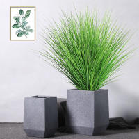 Pampas de imitación de hierba Artificial para interiores, 10 piezas, 60cm, trigo falso, para decoración del hogar, tienda de bodas - details 0