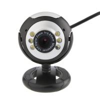 Cámara Web de alta calidad con 6 luces LED, videocámara HD con micrófono incorporado, portátil, ratable, para PC, escritorio, ordenador portátil - details 1