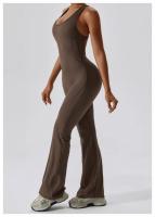 Mono de Yoga Ballet Sin Mangas Almohadilla de Pecho Alta Elasticidad Ropa Deportiva para Fitness - details 4