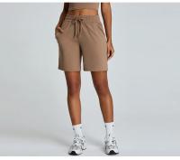 Pantalones cortos deportivos informales para mujer, ropa exterior de secado rápido, con cordón, para correr y Fitness - details 25