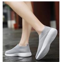 Zapatillas Deportivas Transpirables para Mujer Zapatos De Calzado Casuales Planos con Forro de Calcetín - details 2