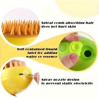 Cepillo de Spray para Mascotas de Silicona Suave Ideal para Eliminación de Pelo de Gatos y Perros - details 1
