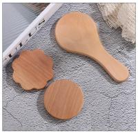 Espejo de Madera Portátil Mini Mini Espejo de Maquillaje para Mujeres Espejo Redondo de Belleza en Mano - details 18