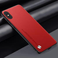 Funda de lujo de cuero PU para iPhone XS Max Cubierta trasera de silicona a prueba de golpes - details 14