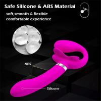 Leten Vibrador de Correa Sin Correa 12 Velocidades, Doble Penetración, Juguetes para Adultos Lesbianos - details 6