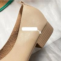 Mary Jane-zapatos planos informales para mujer, calzado de tacón bajo, suela blanda - details 7