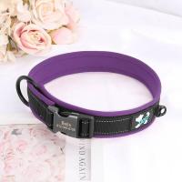 Collar perro acolchado de nailon personalizado, reflectantes personalizados para perros pequeños, medianos y grandes, collares - details 9