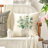 Funda de Lino con Patrón Geométrico para sofá, cobertor decorativo para Sala de Estar, Jardín y Coche, 4 unidades - details 8