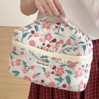 Set De 1 Pieza Bolso De Maquillaje Rosa Con Estampado De Flores Organizador De Viaje Premium Bolso De Cosméticos Bolsa De Hidratantes Bolsa De Toallas - details 2