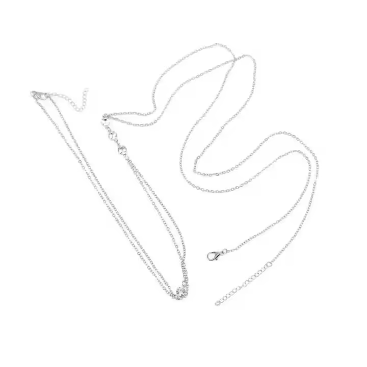 Atractivo, ligero, ajustable, señora, cruz, bikini, cadena para el vientre, joyería para el cuerpo, vestir - 1