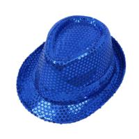 Sombrero De Jazz Británico Para Hombres Y Mujeres Sombrero De Bucket Con Lentejuelas Para Escenario Performance Navidad Fiesta Padres E Hijos Halloween - details 4