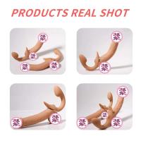 Vibrador Telescópico Doble Cabeza Dispositivo de Placer Sensual para Mujeres - details 4