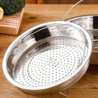 Cesta de acero inoxidable para vaporizador de alimentos, utensilio de cocina a presión con mango, escurridor de drenaje - details 5