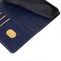 Para HMD Pulse Pro con funda de teléfono con tapa de cuero con textura de piel de becerro para negocios - details 3