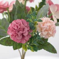Flores artificiales de 27CM, decoración de mesa de hortensias, 8 cabezas, ramo de hortensias artificiales, regalos DIY, flores falsas, decoración para el hogar y la boda - details 6