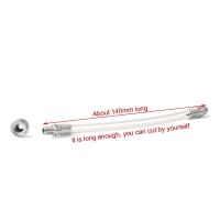 Cerradura de tornillo ergonómica de acero inoxidable Jaula para penis ultra pequeña - details 4