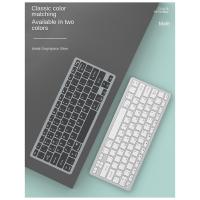 Kit de teclado y ratón inalámbricos, recargable, 2,4G, Bluetooth, teclas de combinación para IOS/Android/Windows, gris - details 3
