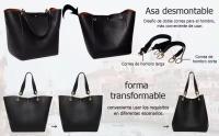 Bolsos de moda para mujer, Bolso de madre con patrón de lichi - details 0