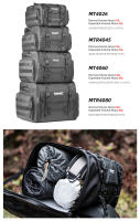 Rhinowalk-bolsa para portaequipajes para motocicleta, impermeable, 19L-80L, ampliable, gran capacidad, para viaje, equipaje trasero, para la mayoría de las motocicletas - details 3