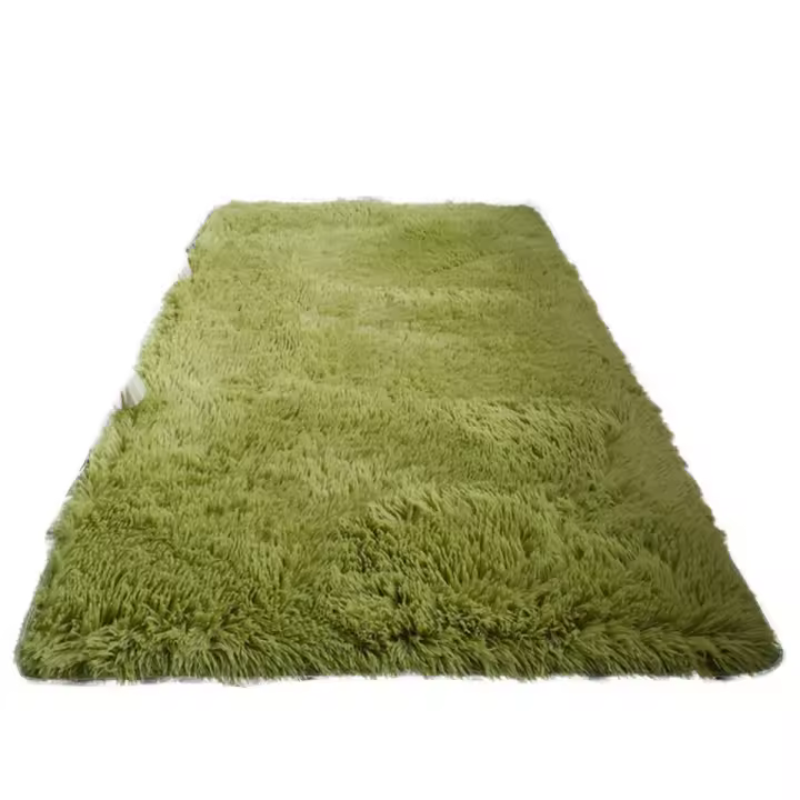 Suaves alfombras de salón, modernas alfombras de dormitorio, afelpadas antideslizantes y aptas para esponjas de interior, alfombras de cabecera, alfombras de suelo de capa completa, disponibles en varios colores - 1