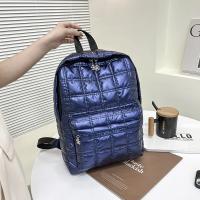 Mochila De algodón espacial para mujer, bolso de hombro de hilo de diseñador de diamantes, bolso escolar de gran capacidad, nueva moda coreana - details 7