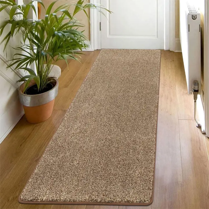 Alfombra de Pasillo Antideslizante 60 x 240 cm Alfombra de Cocina Absorbente Felpudo - 1