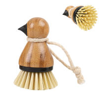 Mini plato para fregadero, cepillo de limpieza para sartenes, depurador de setas, cuenco de Bambú - details 1