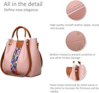 Bolsos Antirrobo de Hombro para Mujer, 4 Piezas, Bolso Bandolera para Mujer, Monedero - details 25