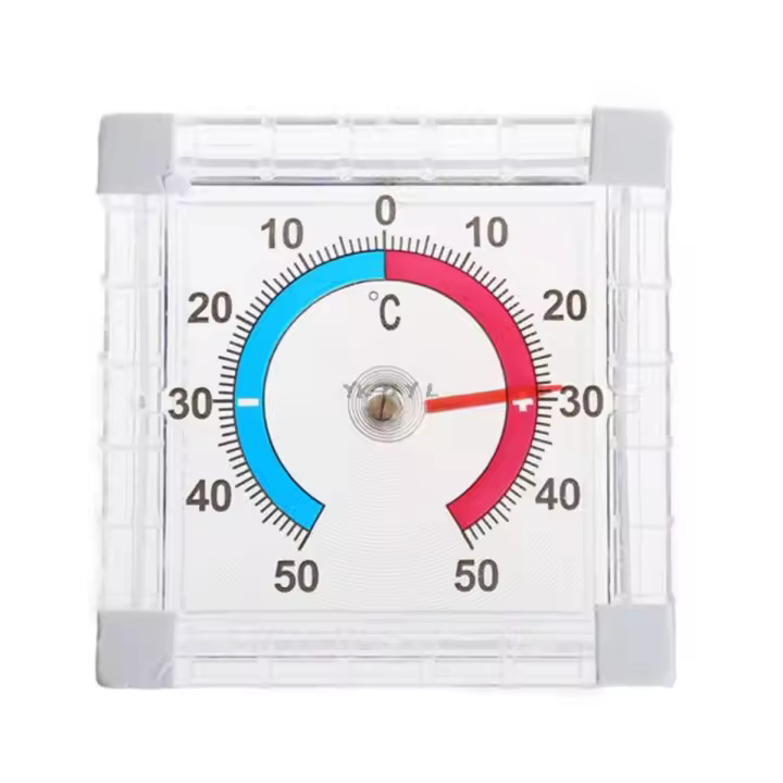 Termómetro para el hogar, medidor de temperatura, disco graduado, ventana, pared interior, exterior, jardín, hogar, suministros - 1