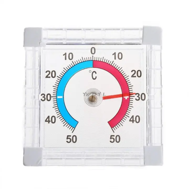 Termómetro para el hogar, medidor de temperatura, disco graduado, ventana, pared interior, exterior, jardín, hogar, suministros - 1