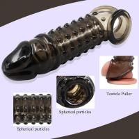 Empaque privado Anillos sexys para hombres Funda reutilizable para testículos Retraso de la eyaculación Erección más fuerte Estimulación Juguetes sexuales para parejas masculinas adultas - details 2