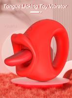 Juguete Rosa vibrador de succión para mujer, estimulador de clítoris con lengua, succionador de pezón Oral, productos para adultos, Juguetes sexuales para mujeres - details 0