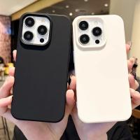 Funda de teléfono suave de colores caramelo a la moda para IPhone 16, 12, 14, 13, 15 Pro Max, 14Plus, parachoques de cámara, protección contra golpes, funda mate - details 4
