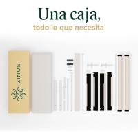Piper Cama 135x190 cm Altura 30 cm Tapizado Somier con Cabeza Soporte de Láminas de Madera - details 6