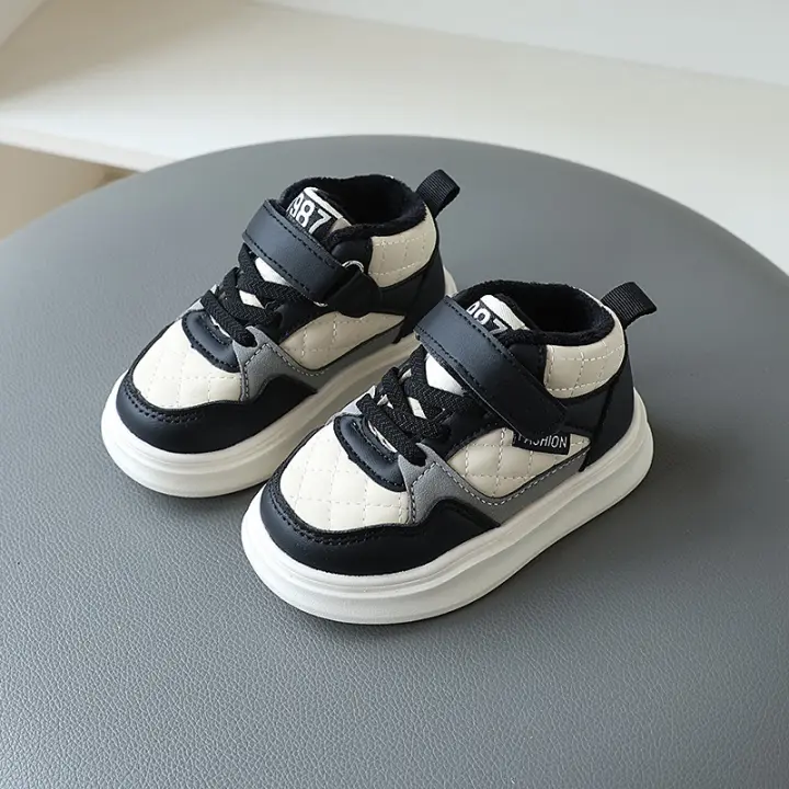 Nuevos zapatos deportivos para niños, zapatos casuales de vellón - 1