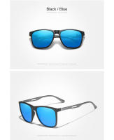 KINGSEVEN-gafas De Sol polarizadas con montura De aluminio para hombre y mujer, lentes cuadradas, UV400, TR90, 2023 - details 5