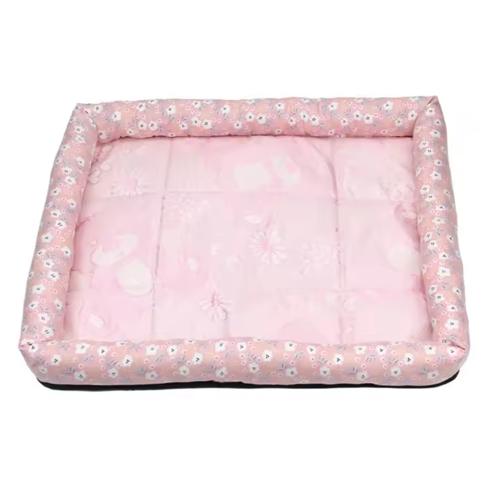 Cama refrescante portátil de seda de hielo para perros, estera suave y cómoda para perros de verano, impermeable, antideslizante, almohadilla refrescante de verano para gatos - 1