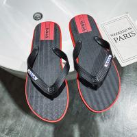 Nuevas chanclas para hombre 2025 verano simple antideslizante chanclas para hombre de gama alta versátiles playa zapatillas frescas. - details 1