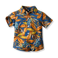 Ropa de verano para niños, camisas de manga corta estampadas, camisetas para bebés, conjunto informal de tres piezas, festival del Agua con salpicaduras - details 9