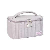 Bolsa De Maquillaje Para Mujer Viaje Organizador De Cosméticos Estilo Sólido Bolsa Portátil De Cuero PU Neceser Bolsa De Cosméticos - details 10