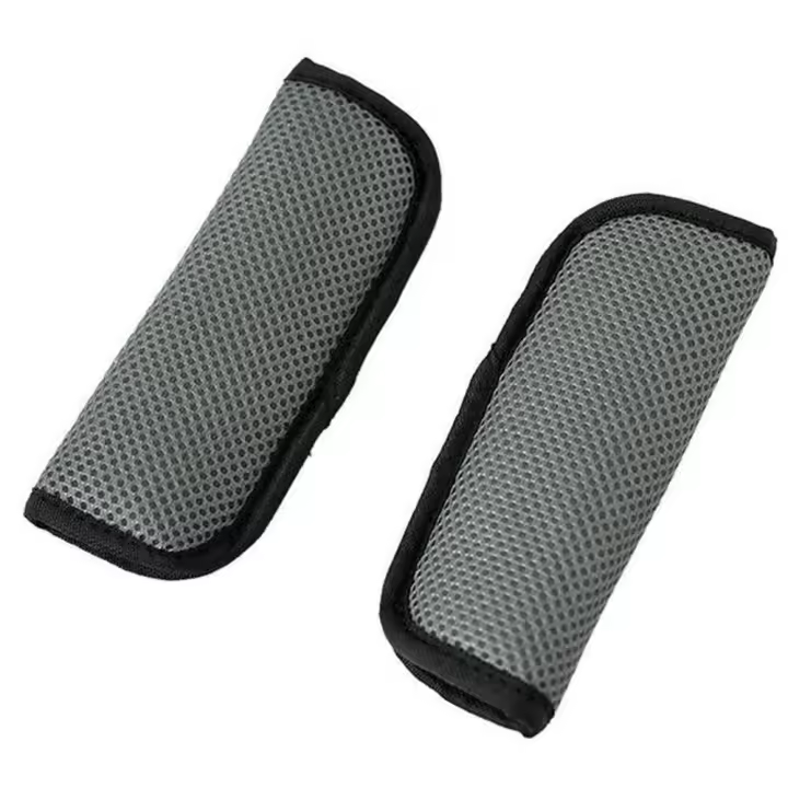 Funda para cinturón de seguridad de vehículo, funda para correa de hombro de seguridad, accesorios para cochecito infantil, cojín para cochecito infantil, almohadilla para cinturón de hombro para bebé - 1