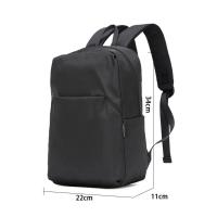 Mini mochila impermeable para hombre, bolso escolar de hombro pequeño Oxford ligero, resistente al desgaste, mochilas de viaje de Color sólido para hombre - details 5