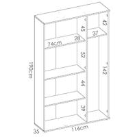 armario auxiliar, armario multiusos, armario multiusos interior, mueble multiusos, armario limpieza
