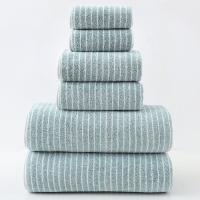 Juego de Toallas de Lujo de 6 Piezas, 2 Toallas de Baño, 2 Toallas de Mano y 2 Paños de Lavado, Altamente Absorbentes para viajes, baño - details 6